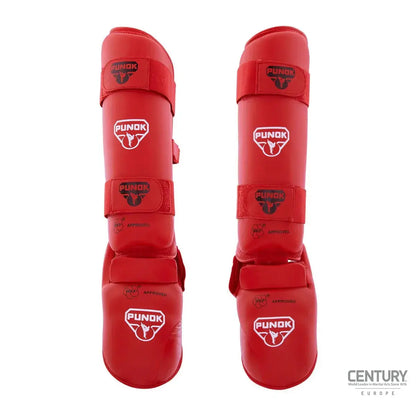 WKF karatebenskydd storlek passform guide